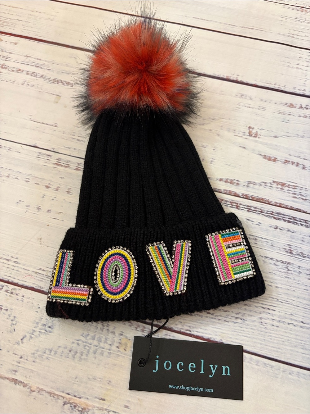 NWT JOCELYN Love Winter Hat